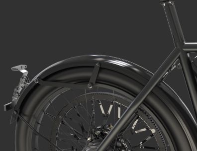 Rear bike rack